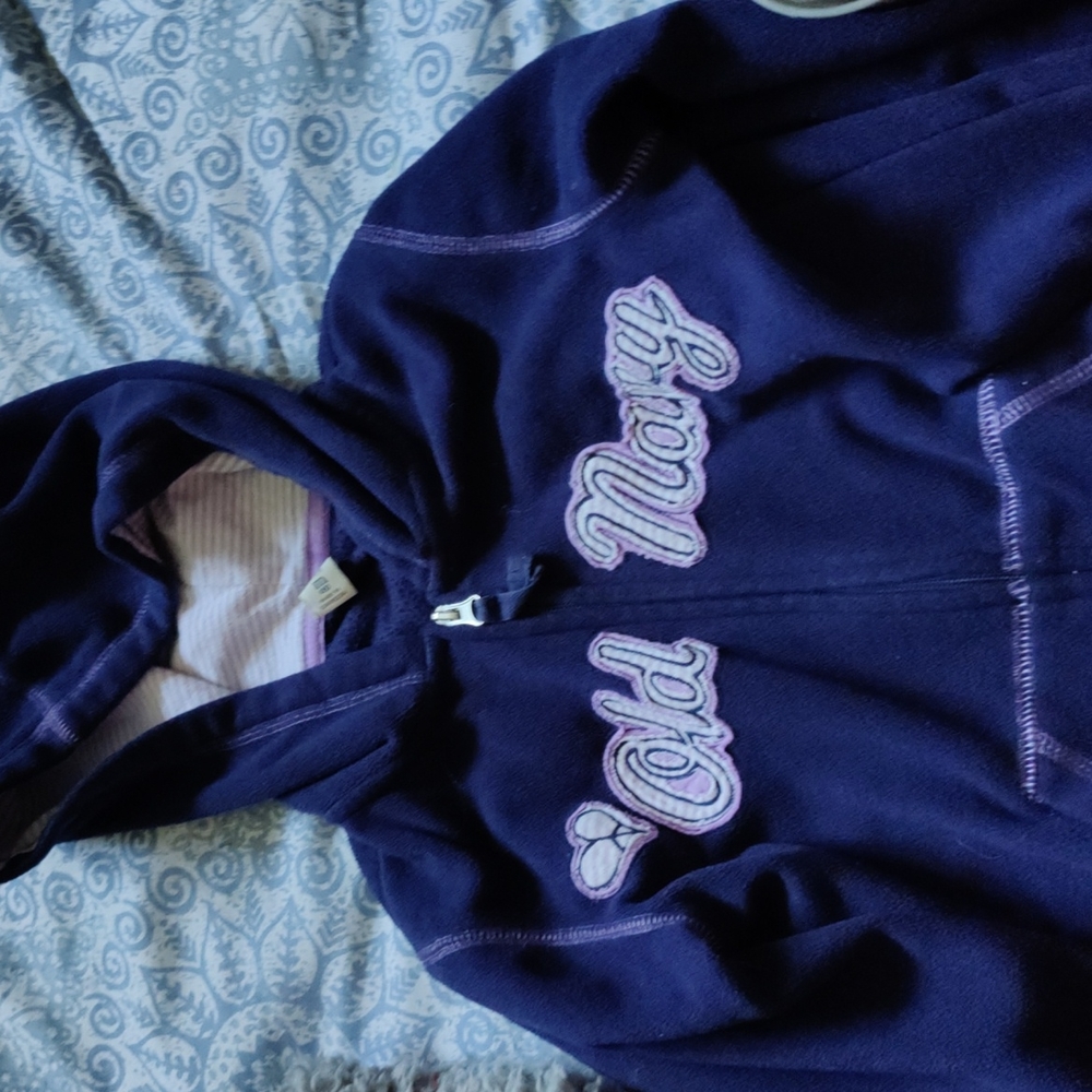 Old navy girls zip up jacket size 8